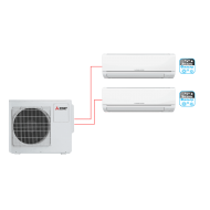 MITSUBISHI ELECTRIC MSZ-HJ35VA ER1*2 / MXZ-3HJ50VA ER1 мульти сплит-система